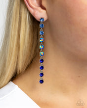 Load image into Gallery viewer, Opulent Ombré Blue Earrings
