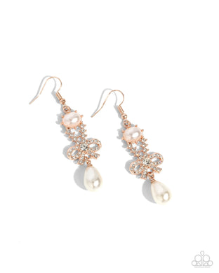 Alluring Advocate Rose Gold Earrings