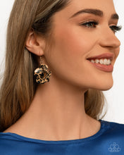 Load image into Gallery viewer, Legendary Leopard Black Earrings