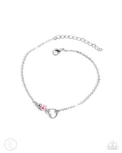 Load image into Gallery viewer, Affectionate Assertion Pink Anklet