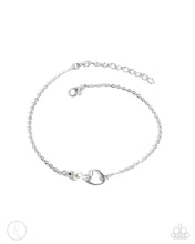 Load image into Gallery viewer, Affectionate Assertion White Anklet