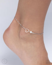 Load image into Gallery viewer, Affectionate Assertion White Anklet