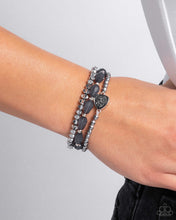 Load image into Gallery viewer, Druzy Decadence Silver Bracelet