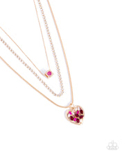 Load image into Gallery viewer, Seize the Sides Gold Necklace