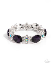 Load image into Gallery viewer, Staycation Sparkle Purple Bracelet