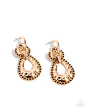 Load image into Gallery viewer, Hammered Highway Black Earrings