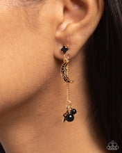 Load image into Gallery viewer, Astral Admiration Black Earrings