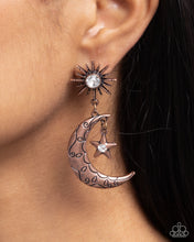 Load image into Gallery viewer, Cosmic Cutie Copper Earrings