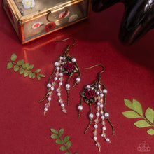 Load image into Gallery viewer, The Toast of the Ton Brass Earrings