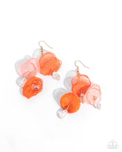 Load image into Gallery viewer, Wonderland Welcome Orange Earrings