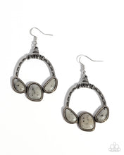 Load image into Gallery viewer, Elegant Expectation Silver Earrings