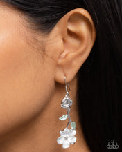 Load image into Gallery viewer, Flourishing Activity White Earrings