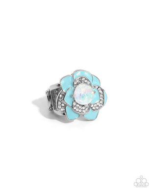 Bridging Bling Blue Ring