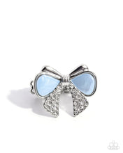 Load image into Gallery viewer, Classy Coquette Blue Skinny Band Ring