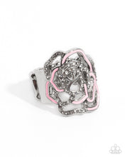 Load image into Gallery viewer, Repetitive Rose Pink Ring