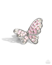 Load image into Gallery viewer, Hovering Haute Pink Skinny Band Ring
