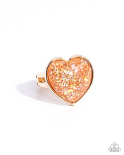 Load image into Gallery viewer, Smitten Season Orange Skinny Band Ring
