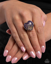 Load image into Gallery viewer, Smitten Season Purple Skinny Band Ring