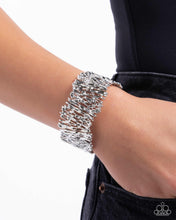 Load image into Gallery viewer, Settle the Score Silver Bracelet