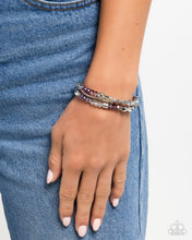 Load image into Gallery viewer, Stellar Salvage Purple Bracelet