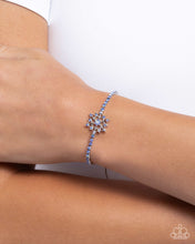 Load image into Gallery viewer, Snow Angel Shimmer Blue Bracelet