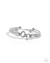 Load image into Gallery viewer, Prolific Patron White Cuff Bracelet