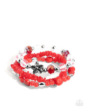 Load image into Gallery viewer, Spellbound Stack Red Bracelet