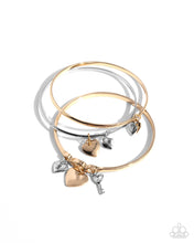 Load image into Gallery viewer, Sealed Sweetheart Multi Bangle Bracelet