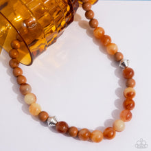 Load image into Gallery viewer, Showroom Swirl Orange Necklace