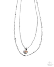 Load image into Gallery viewer, Steady Sweetheart Orange Necklace