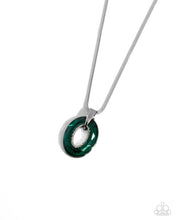 Load image into Gallery viewer, Reflective Rigor Green Necklace