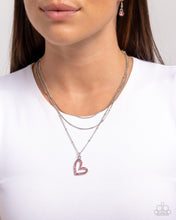 Load image into Gallery viewer, Valentines Day Decadence Pink Necklace