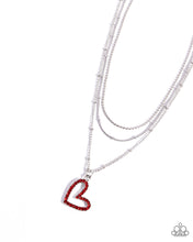 Load image into Gallery viewer, Valentines Day Decadence Red Necklace