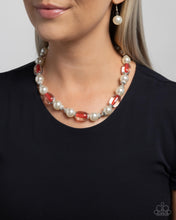 Load image into Gallery viewer, Regency Era Red Necklace