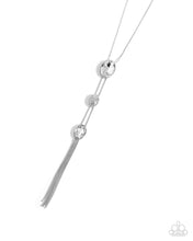 Load image into Gallery viewer, Graduated Glitter White Necklace