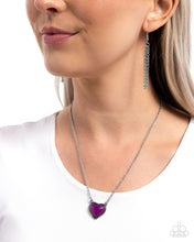 Load image into Gallery viewer, Earthy Eternity Purple Necklace