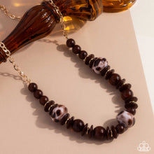 Load image into Gallery viewer, Cheetah Club Brown Necklace
