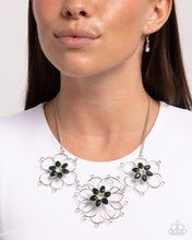 Load image into Gallery viewer, Wiry Welcome Green Necklace