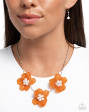 Load image into Gallery viewer, Petaled Promotion Orange Necklace