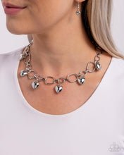 Load image into Gallery viewer, Hey Lover Silver Necklace