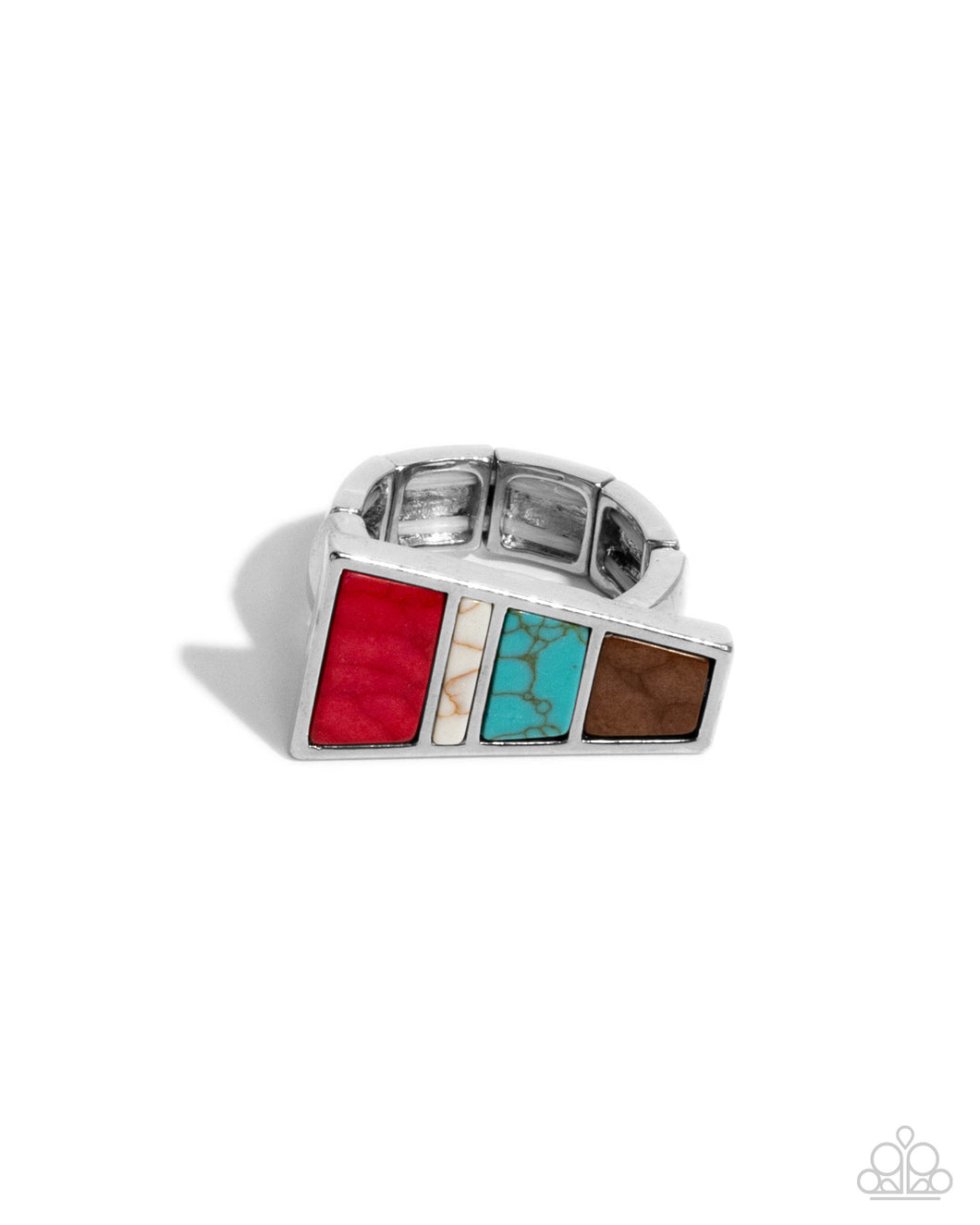 Contemporary Color Multi Men’s Ring