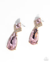 Load image into Gallery viewer, Diamond Life Pink Earrings