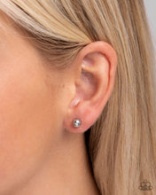 Load image into Gallery viewer, Stainless Statement Silver Post Earrings