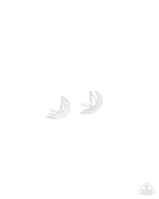 Load image into Gallery viewer, Stainless Space Silver Post Earrings