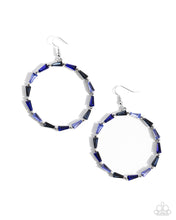 Load image into Gallery viewer, Bounce Around Blue Earrings