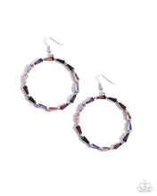Load image into Gallery viewer, Bounce Around Purple Earrings