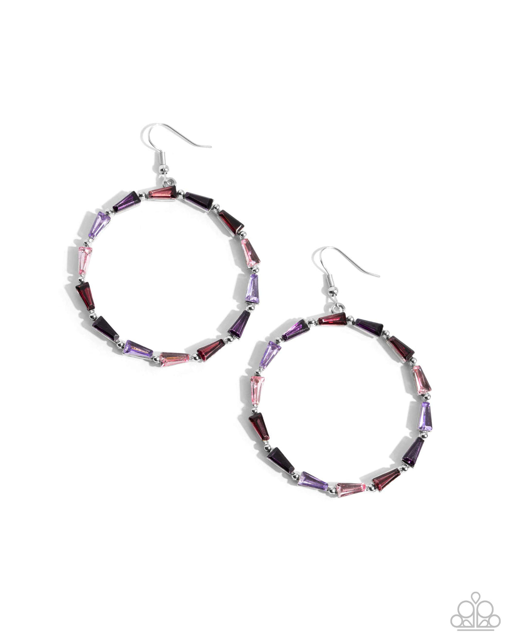 Bounce Around Purple Earrings
