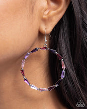 Load image into Gallery viewer, Bounce Around Purple Earrings