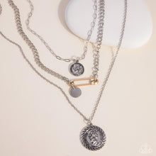 Load image into Gallery viewer, Sunset Safety Silver Necklace