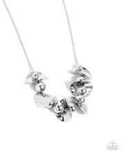 Load image into Gallery viewer, First Come First CURVE Silver Necklace